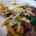 聖兆 - 牛肉の辣子炒め　ズームアップ