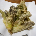 ・・・ - タラの芽の天ぷら