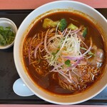 デニーズ - スパイスラーメン（パクチー別添え）