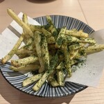 元祖串かつ 恵美須商店 - 青海苔ポテト450円