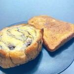 ベーカリー ショパン - 料理写真:森の切り株（チョコ）＆シナモンフレンチ
