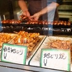 鳥喜 - 2015.3 ねぎ地どり（140円）、地どり焼（140円）