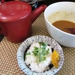 麺屋 波 - お茶漬けセット(ミニご飯＆出汁スープ)