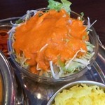 インドレストラン フルバリ - サラダ