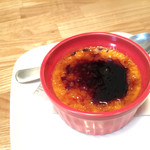 HELIX - 2015.4. デザートセット（\550）の焼きブリュレ