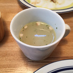 HELIX - 2015.4. ランチコース（\1980）についてるちょっとスープ