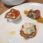 HELIX - 2015.4. ランチコース（\1980）の前菜