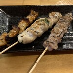 居酒屋あふりか商店 - 北海タコ&ササミしそ巻&豚バラ