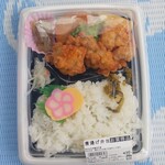 オンリーワン - 料理写真:唐揚げ弁当 (税抜)430円 ※開封前　(2026.07.20)