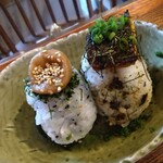 創作実家めし おゆう - おむすびモーニングのおむすび