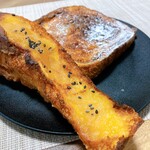 ハートブレッド アンティーク - 料理写真:焼き芋フレンチ&フレンチトースト