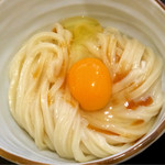 うどん工房　淡家 - 釜玉うどん