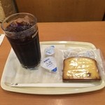 Dotoru Kohi Shoppu - Sアイスコーヒー＋パウンドケーキ・ミックス
                        短い間だけども、お世話になる場所、見つけた〜
