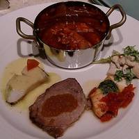 オチェーアノ - OCEANO ＠HOTEL MIRACOSTA 2皿目 前菜類と肉類