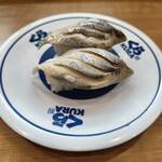 無添くら寿司 - 料理写真:あじ130円
