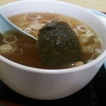 松華 - 半ラーメン