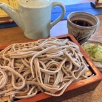 秦食堂 - 料理写真:もりそば750円