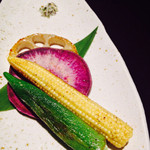 鉄板Diner JAKEN - 本日の野菜鉄板焼