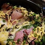 Purachina Fisshu Baru - ネバネバ丼アップ。