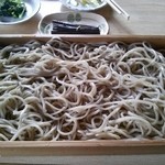 そば切り源四郎 - 板そば大盛り1000円。