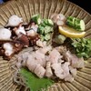 海鮮問屋 - 西京鱧刺しと地ダコ刺し