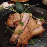 Sumibaka Ichidai - 地鶏のぱりぱり焼き柚子こしょうを添えて