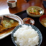 Izakaya Papa - サバの味噌煮定食（\600税込み）限定5食