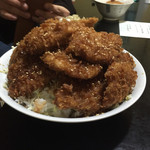 蒼屋 - 150418 ソースかつ丼（特盛り）