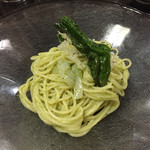 蒼屋 - 150418 ヤリイカと青とうがらしの冷製エンジェルヘアー