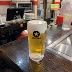 ちんちくりん - 生ビール 600円