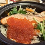 鶏と魚と炭火焼き 燈 - 