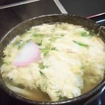 信玄 - 卵とじうどん