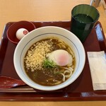 なか卯 - 和風カレーうどん、こだわり温玉