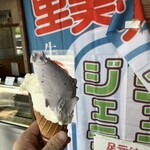JA茨城みずほ里美生産物直売所 - 料理写真:撮影している間にも、溶け出す始末
