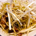 中華そば専門 田中そば店 - 追加ねぎ