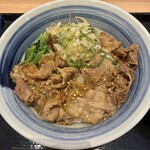 焼きたてのかるび - 料理写真:旨塩ねぎカルビ丼(並) 790円 カルビ玉子スープ小セット +290円