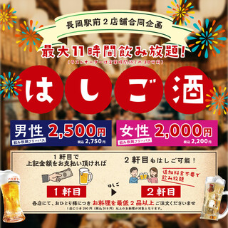 長岡駅前2店舗合同企画
