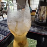 古民家カフェ やまゆりの里 - 梅ジュース