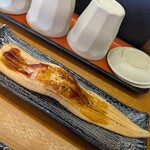 マリンポリス - 料理写真:穴子の一本握り