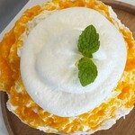 かき氷マルモ - みかんヨーグルト