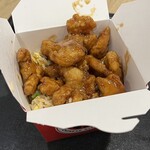 パンダエクスプレス - 料理写真:オレンジチキン、フライドライス
