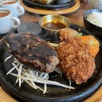 炭火ハンバーグ 肉焼き亭 - 