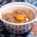 松屋 - 料理写真:牛めし並盛(つゆだく) 生玉子