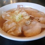 会津喜多方ラーメン坂内 小法師 - 料理写真:わんたんラーメン(1130円)