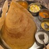 チャトパタ - 料理写真:南インドランチ　とんがり帽子の形をしたドーサ
