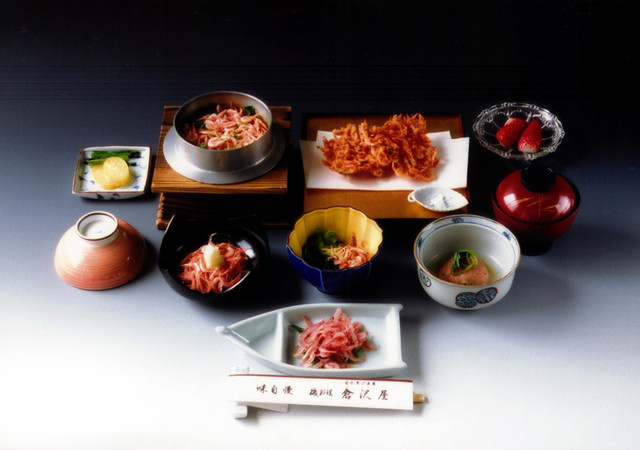 Set các món tôm sakura