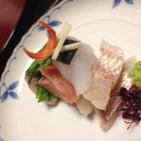 まとの - 刺身4点盛り