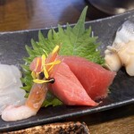 芦野温泉 - 夕食　お造り