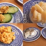 無添くら寿司 - うに・貝柱・うにと貝柱和え・シメサバ