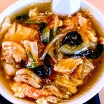 三秀  - 料理写真:(半)五目らーめん